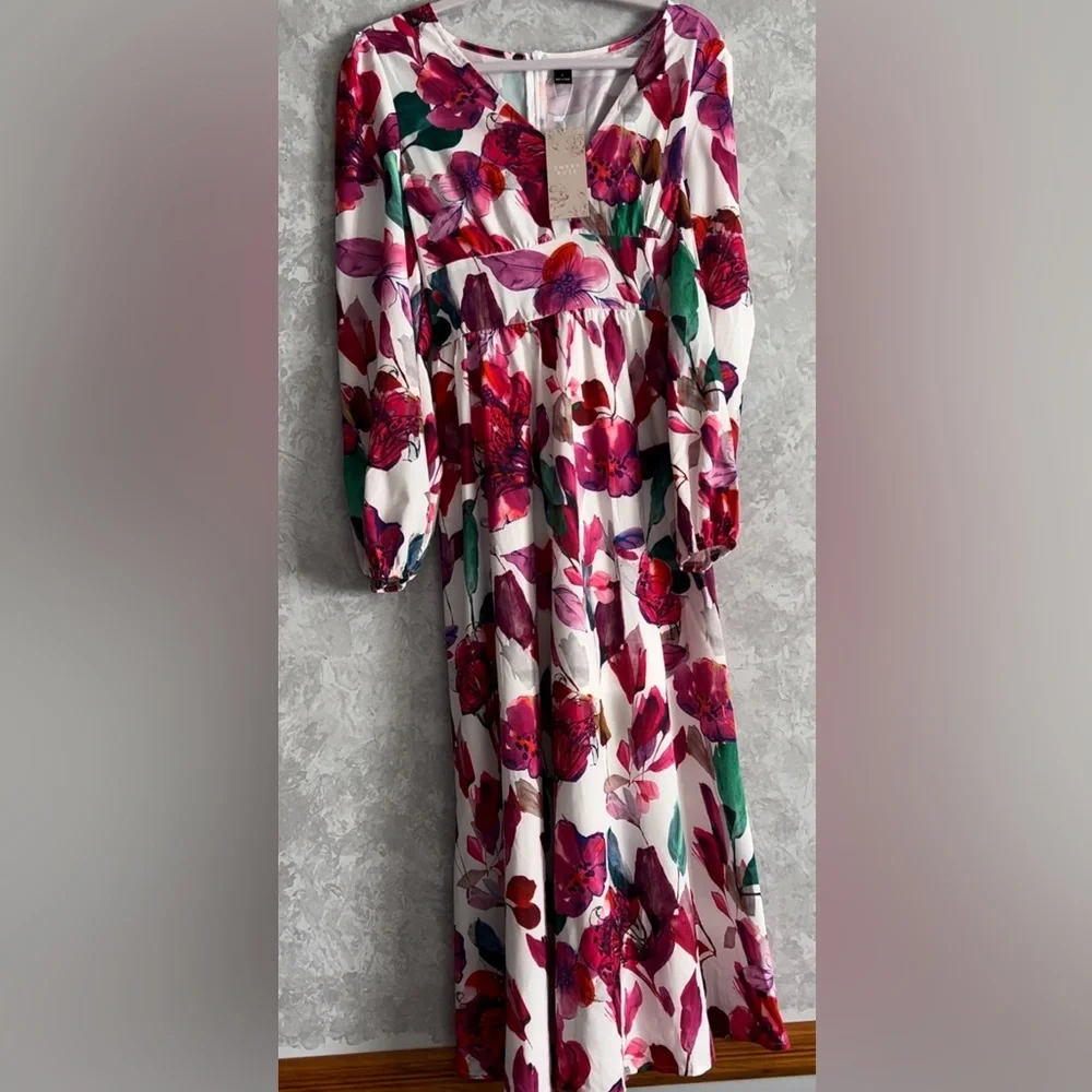 FLORAL PRINT DRESS - Picture 4 of 4